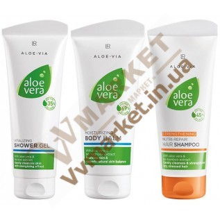 Алоэ Вера Набор для ухода за волосами и телом (Aloe Vera Hair and Body Care), LR с доставкой Киев, Одесса, Харьков, Днепропетровск, Львов,  Украина